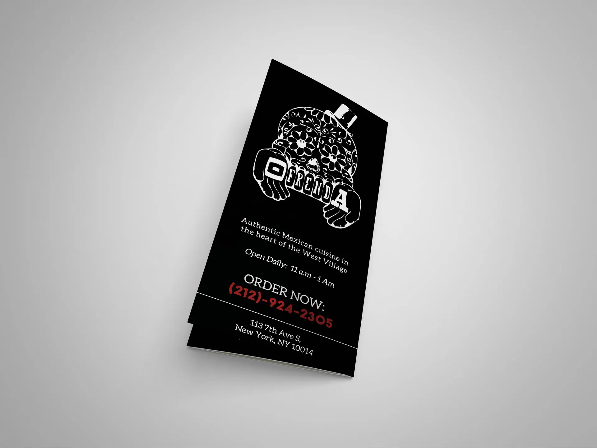 Takeaway Menu Design bangkok