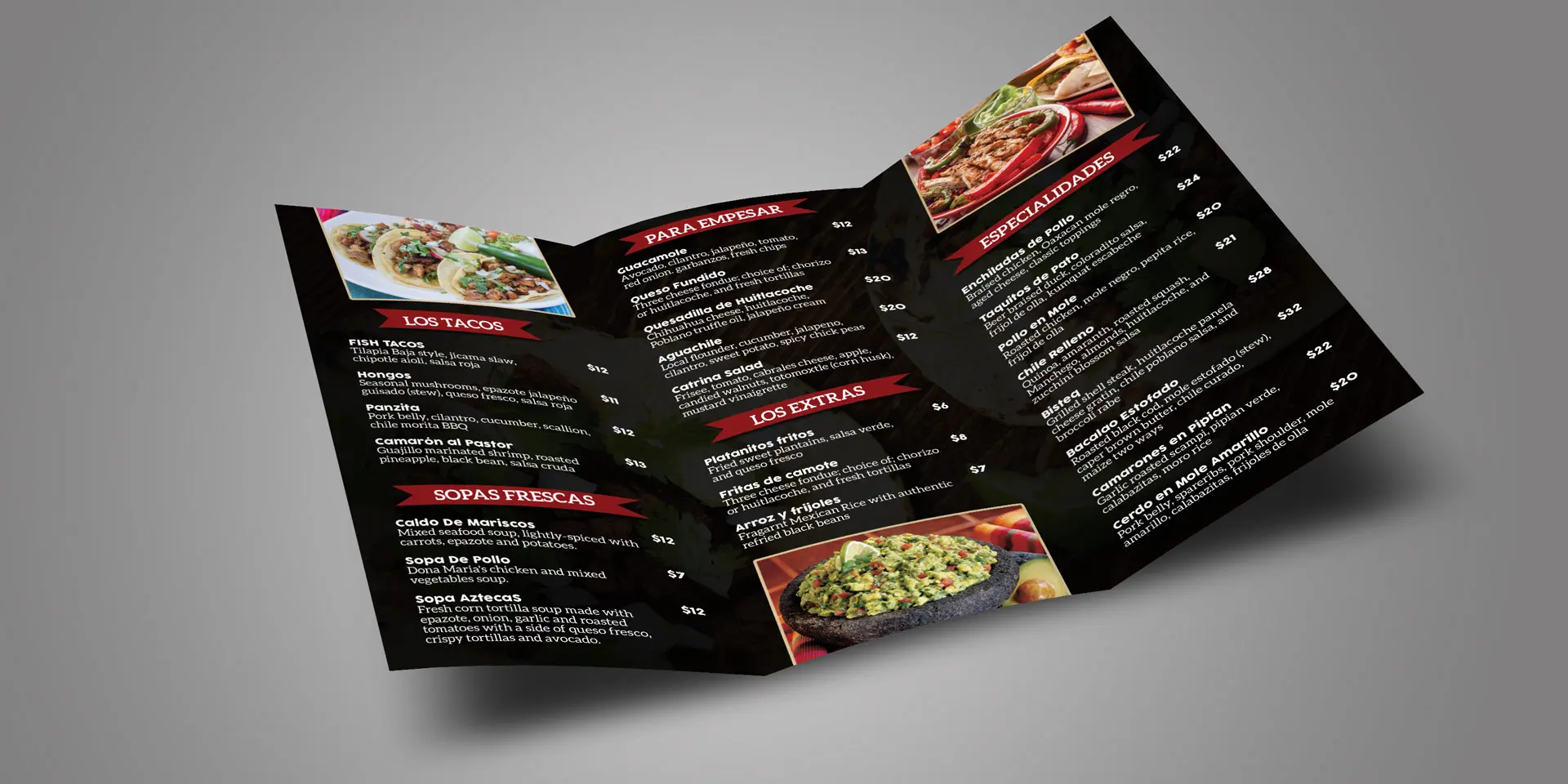 Bangkok Restaurant Graphic Design