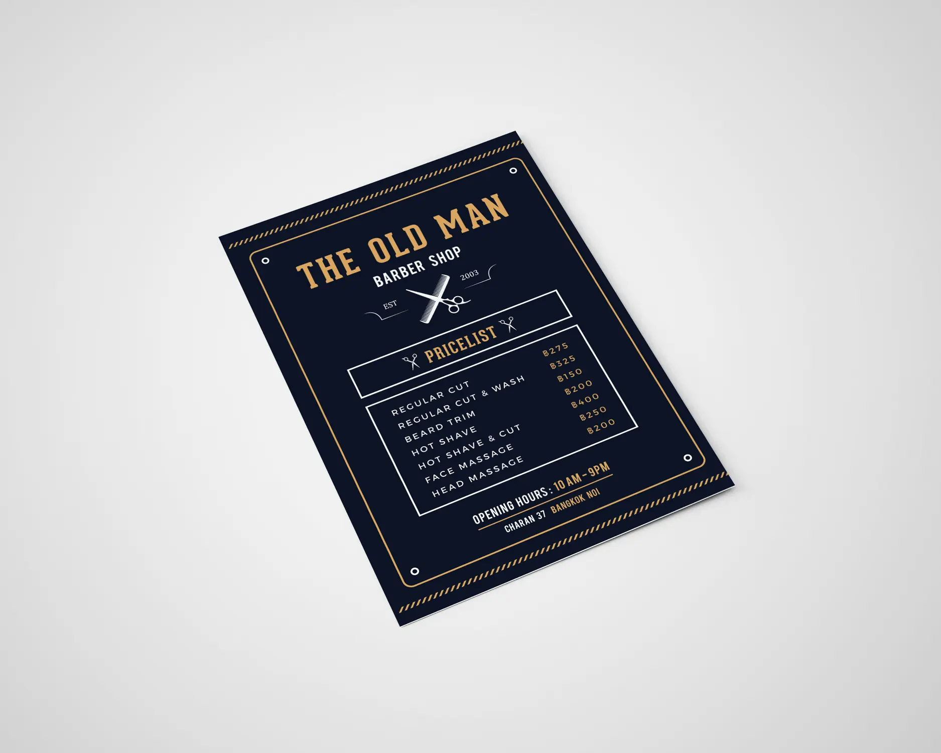 A4 Flyer Design Bangkok