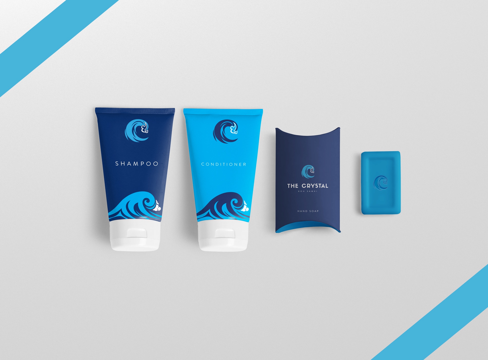 Hotel Brand Identity Design Toiletries