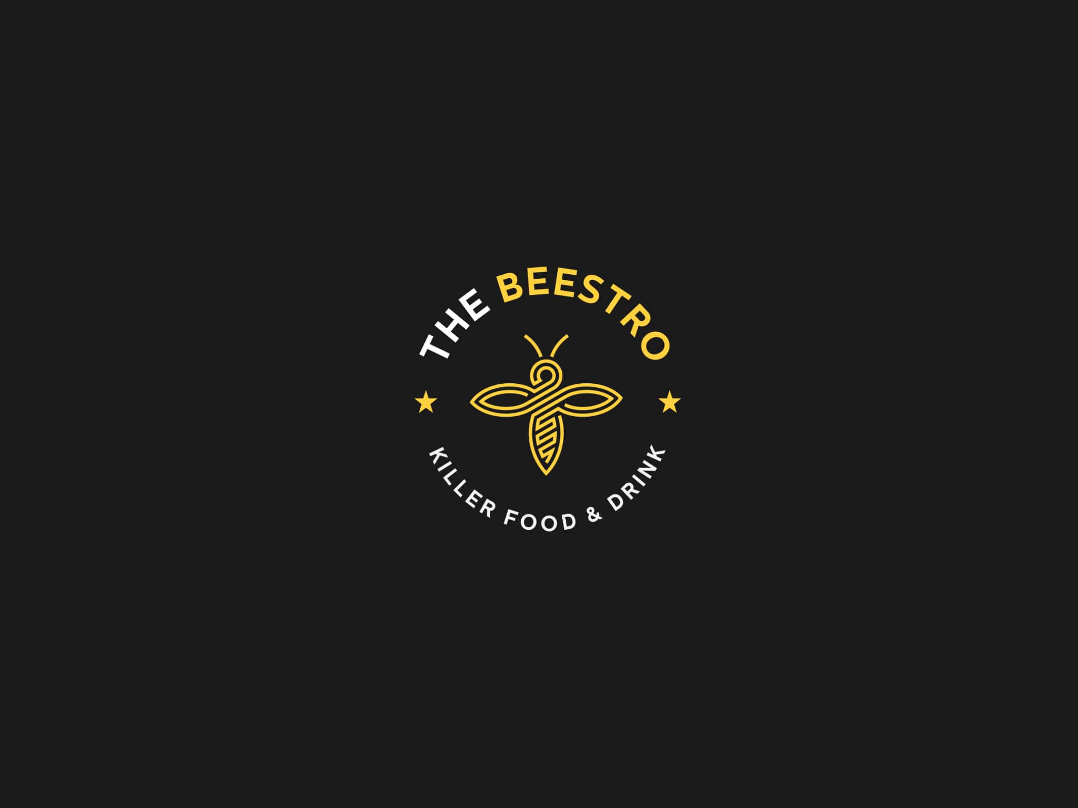 The Beestro Logo Final Black and White 01