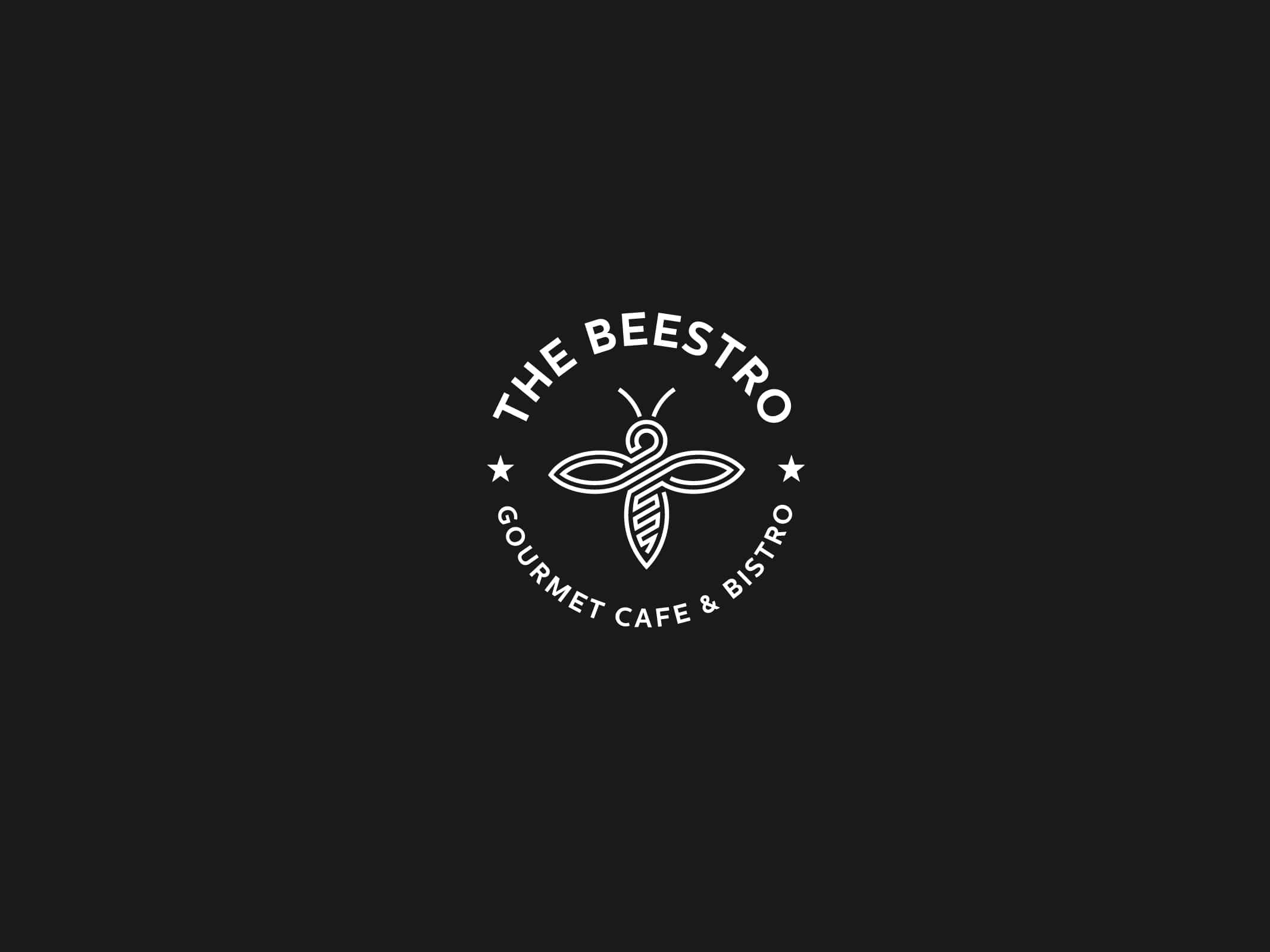 The Beestro Logo Final Black and White Logo Presentation 03
