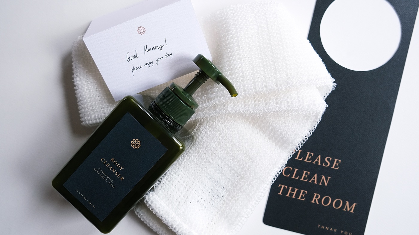 hotel packaging design