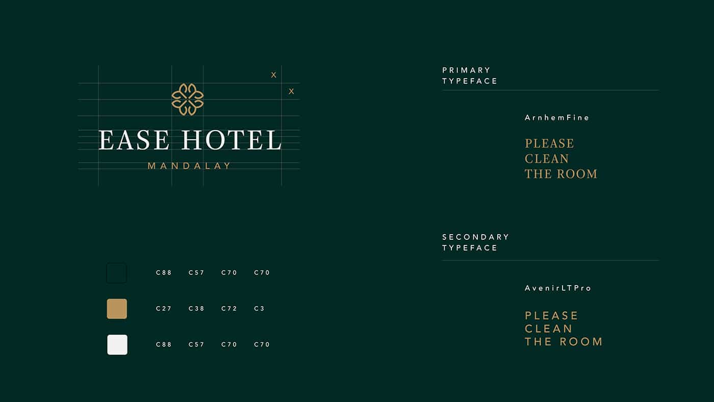 hotel corporate identity design