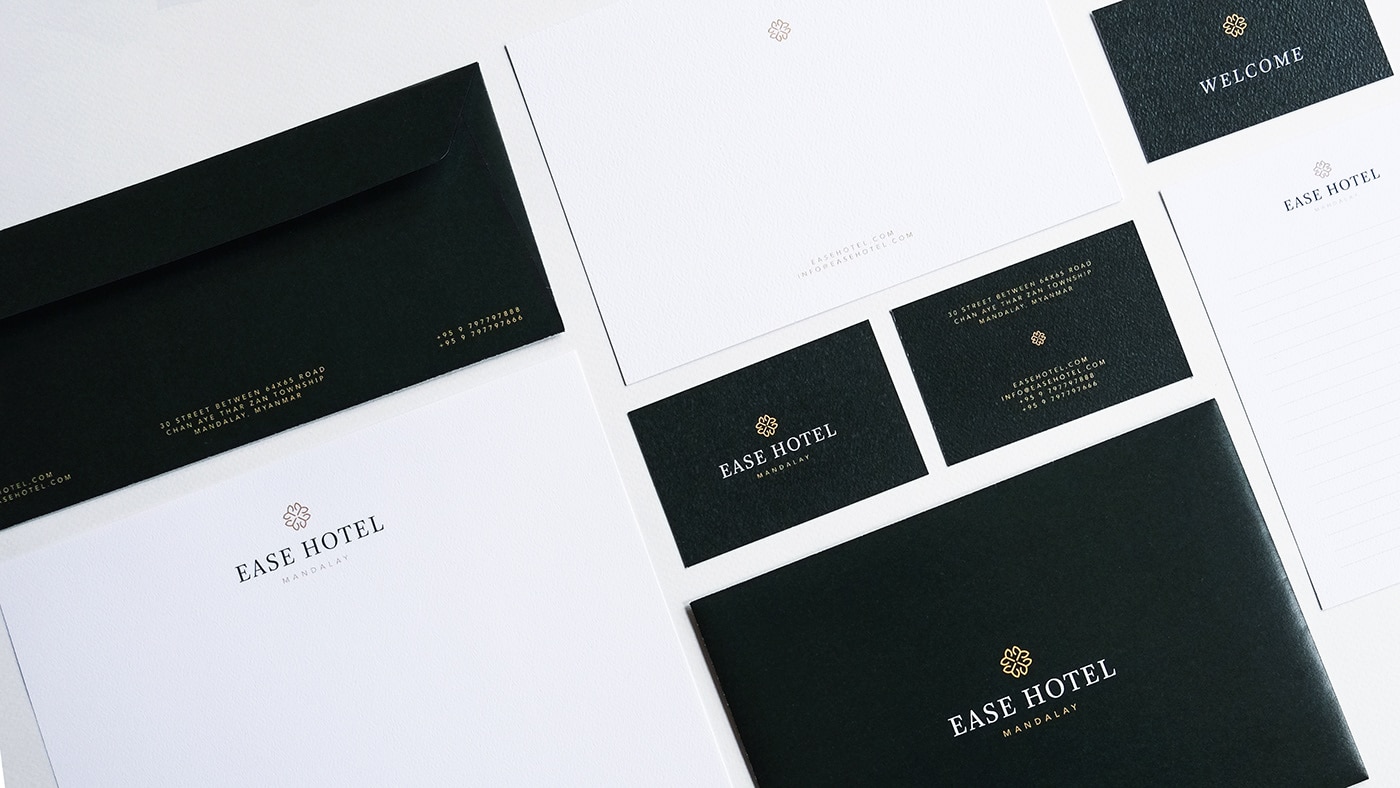 stationery design for hotels