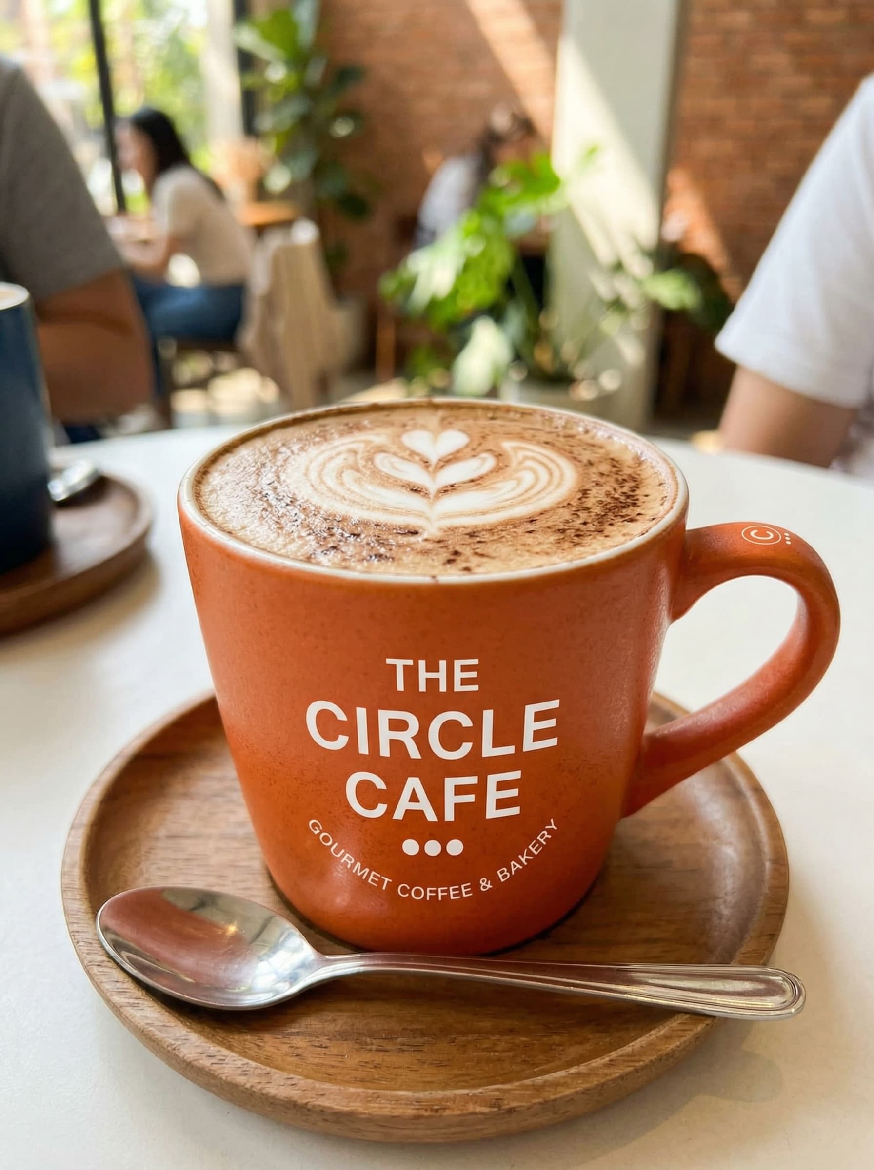 the circle cafe branding