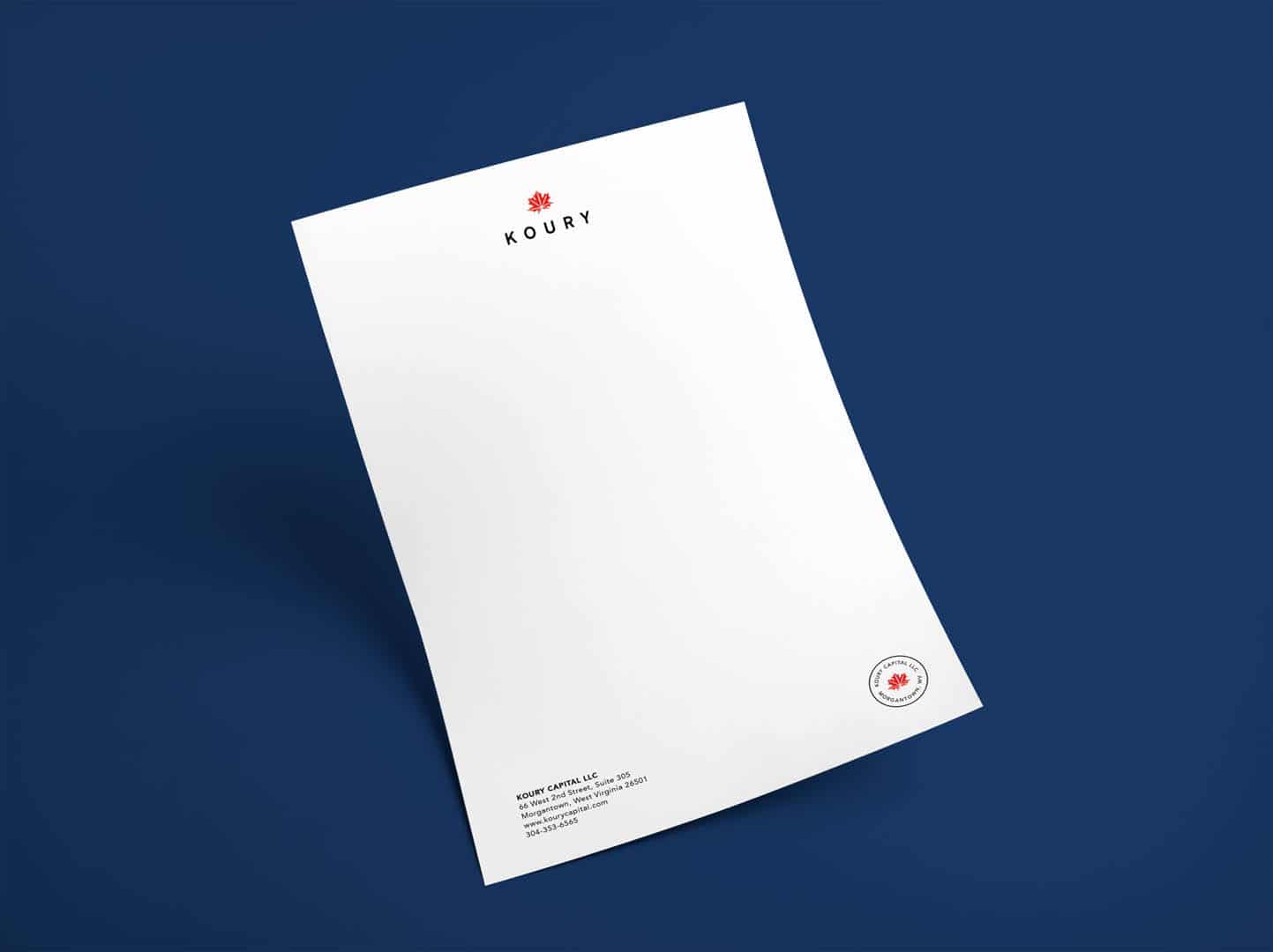 Branded Letterhead Design Corporate Identity