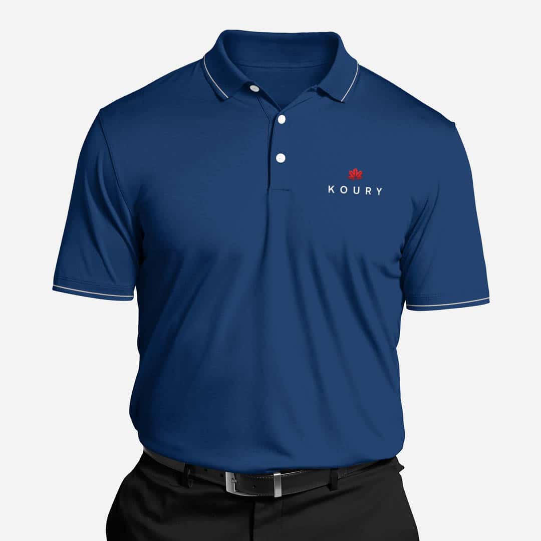 Corporate Polo Shirt Design Identity