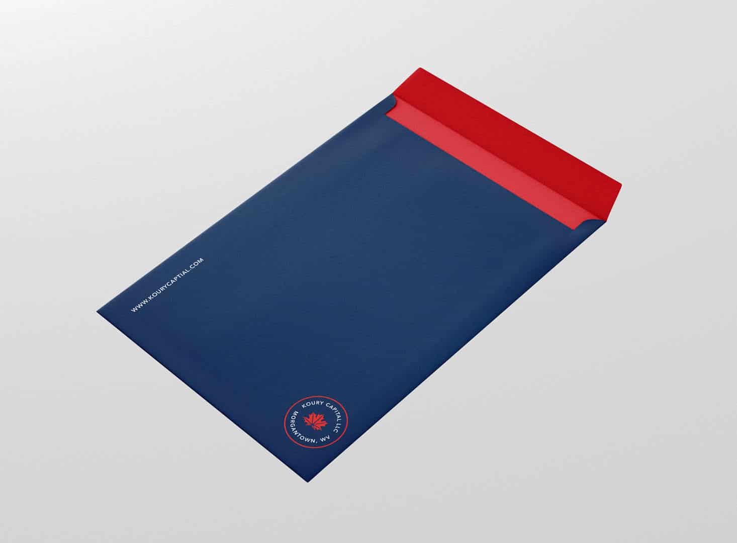 envelope c4 back open side