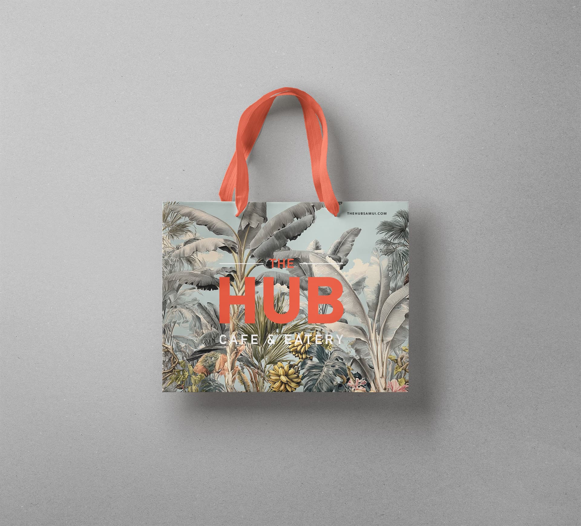 Cafe Brand Identity Design - The Hub Samui Case Study 5 brand packaging design agency bangkok thailand highly persuasive