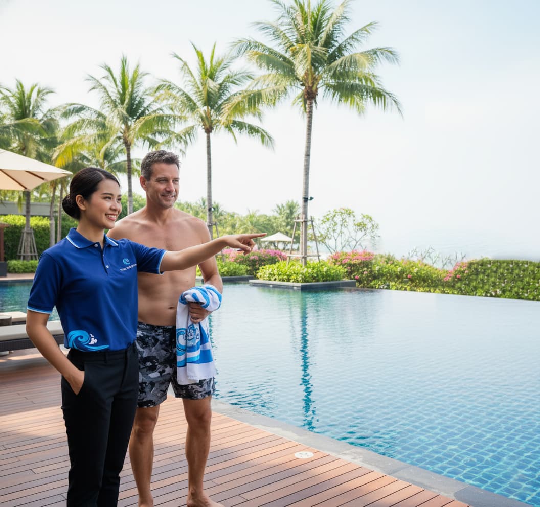 Hotel & Resort Branding Case Study - The Crystal – Koh Samui 10 hotel uniform branding