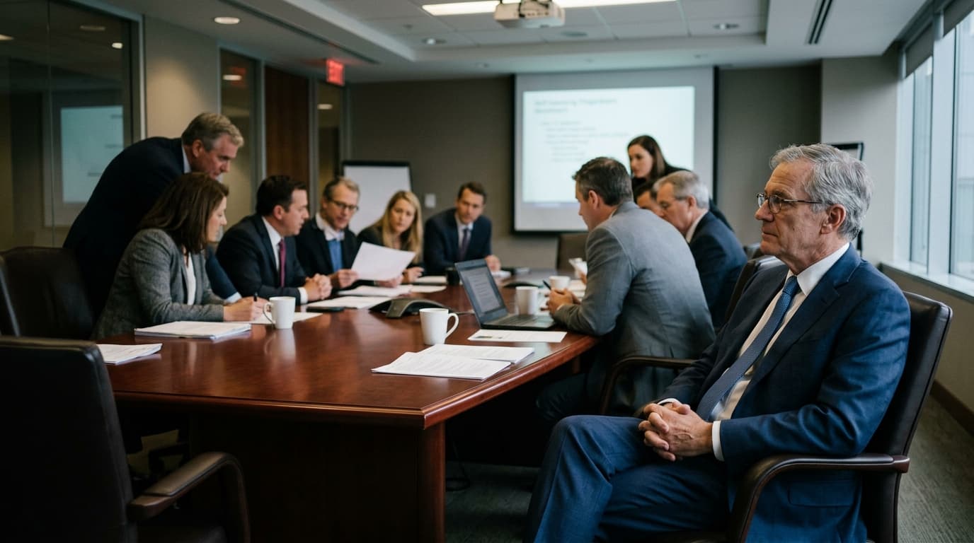 The Person in the Room Who Didn’t Introduce Themselves Is the One Who Abandoned the Deal